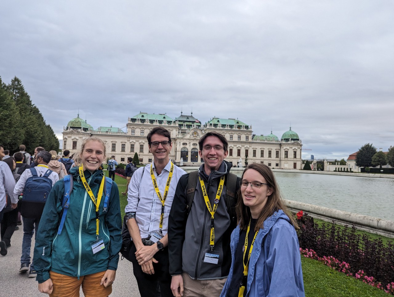 Konferenz-Ausflug zum Schloss Belvedere in Wien, Österreich